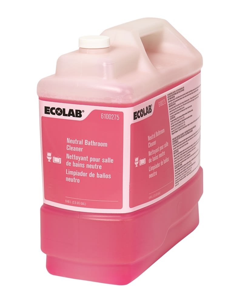 GuestSupply US | Ecolab® Neutral Bathroom Cleaner, 2.5 Gallon